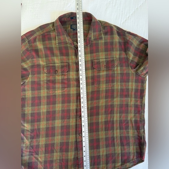 Pendleton Bridger Plaid Button Front Shirt XXL Wool Blend Flannel - Picture 11 of 11